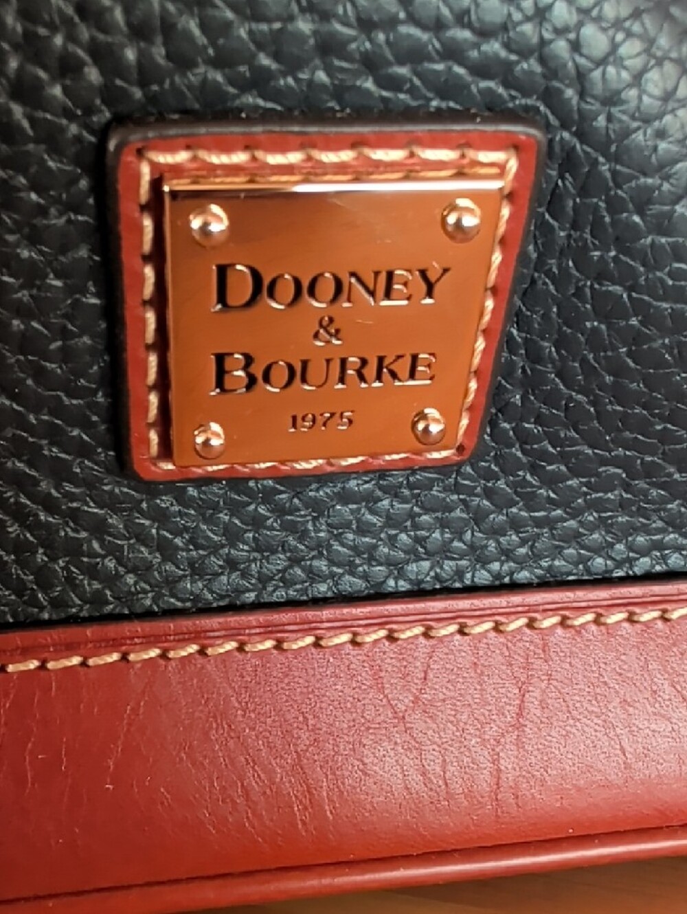 NWT, Dooney & Bourke Navy Canvas Logo Dust Bag - Picture 6 of 16